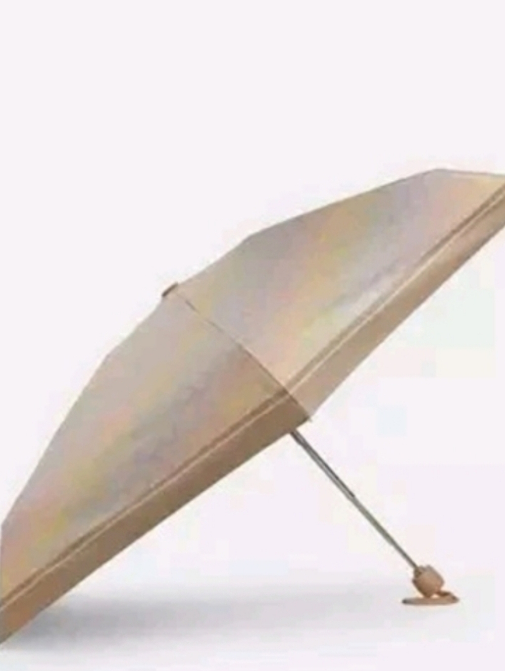Coach Signature Rainbow Mini Umbrella – UV Protection – NWT 🌈